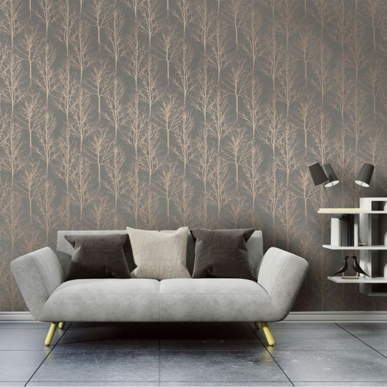 Marlow Home Co Abrin 10m X 53cm Matte Wallpaper Roll Wayfair Co Uk